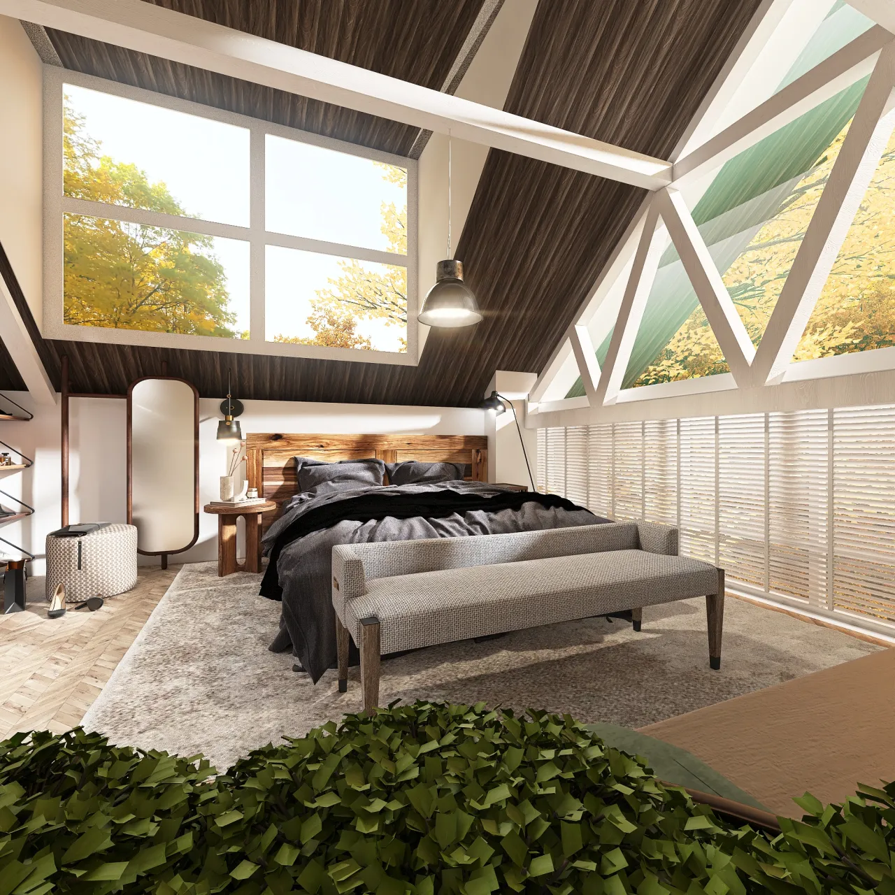 MasterBedroom 3d design renderings