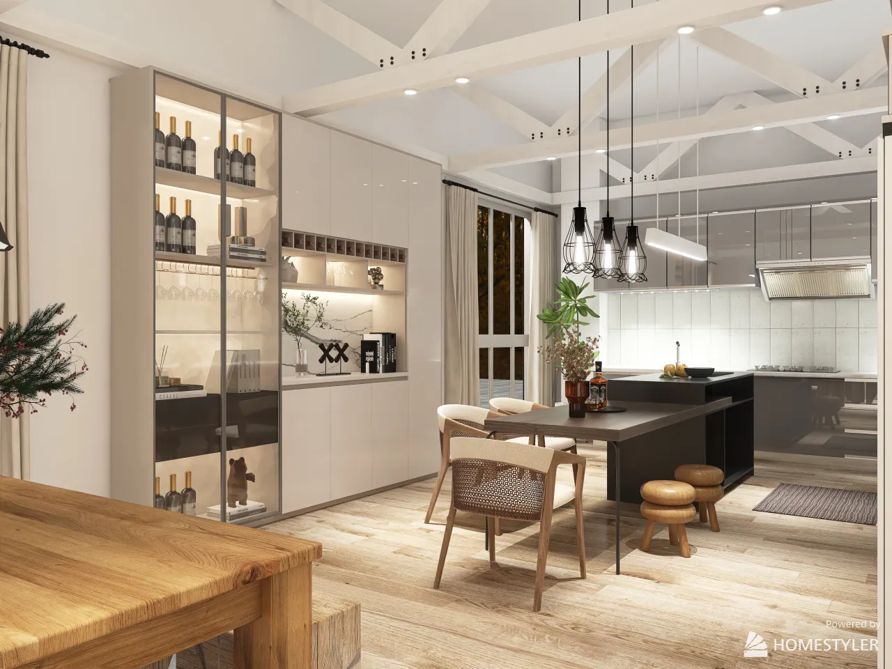 Kitchen 3d design renderings