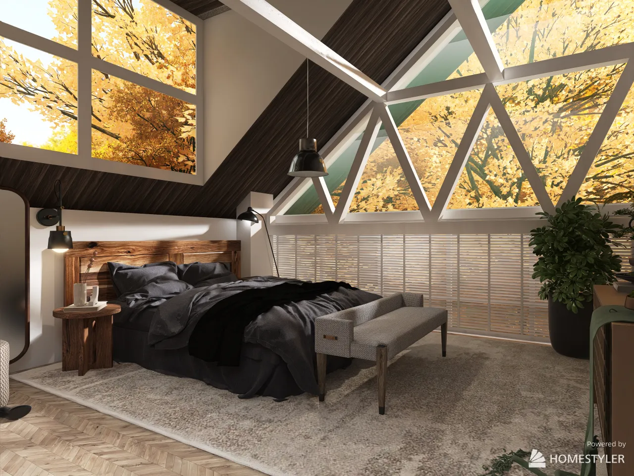 MasterBedroom 3d design renderings