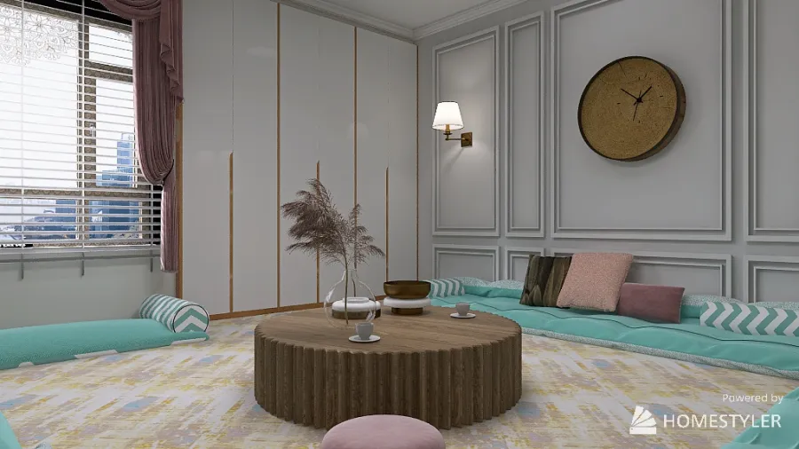 traditional guest room 3d design renderings