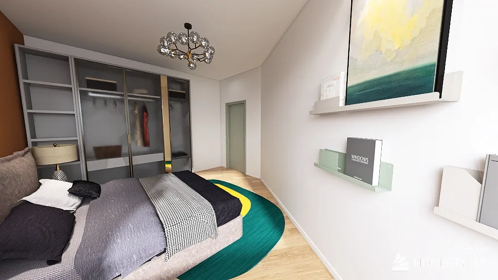 MasterBedroom 3d design renderings