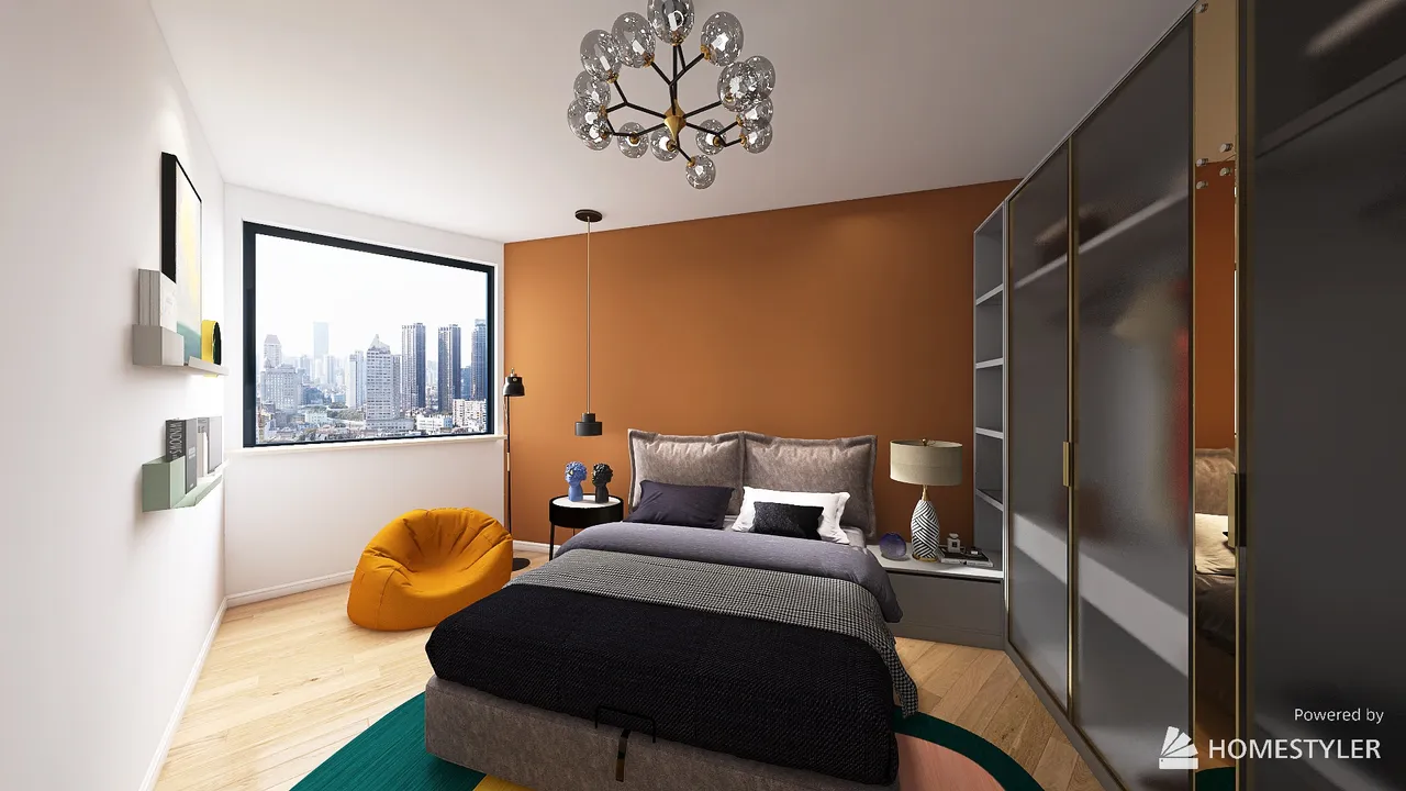 MasterBedroom 3d design renderings