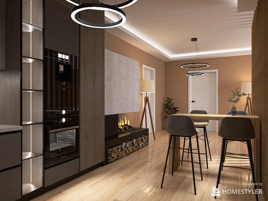 New apartment 3d design renderings