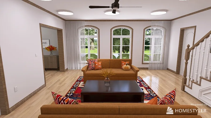 Thanksgiving Home 3d design renderings