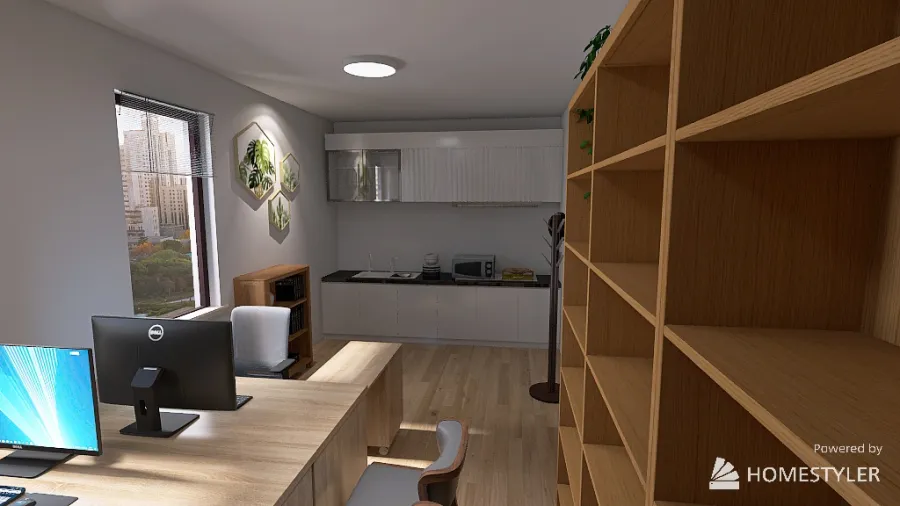 kancelář Marota 3d design renderings