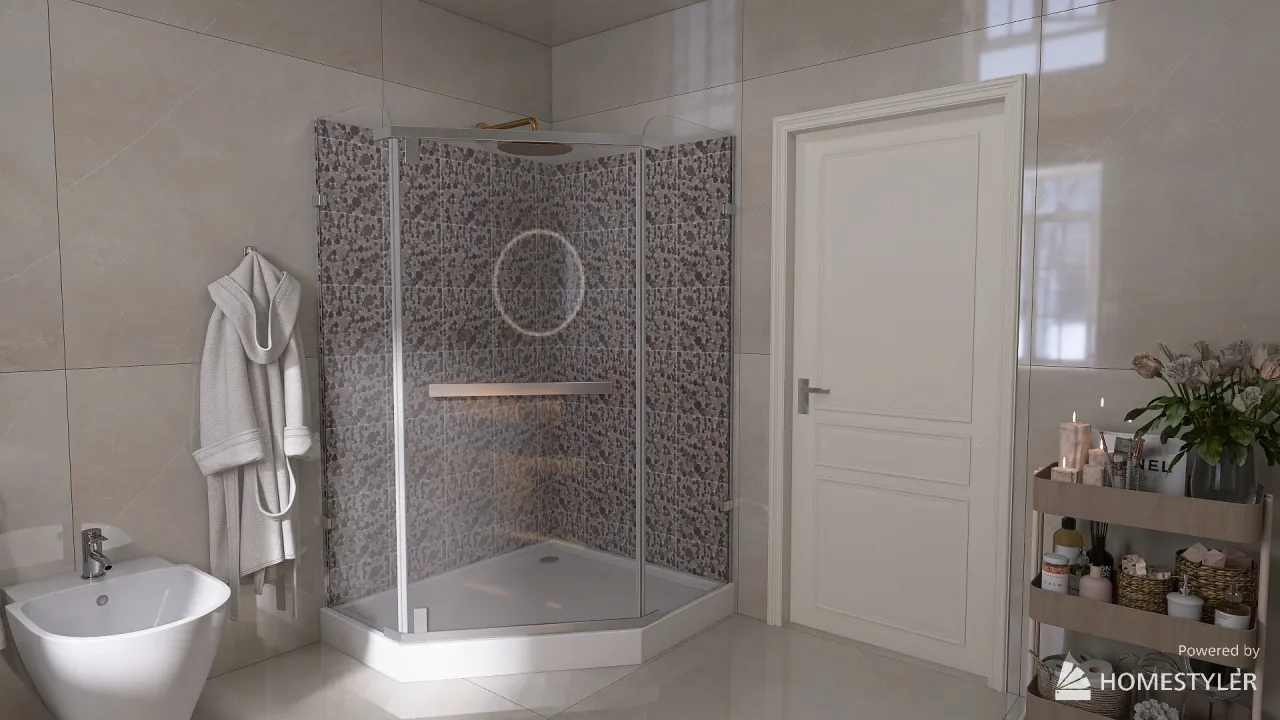 Bathroom 3d design renderings