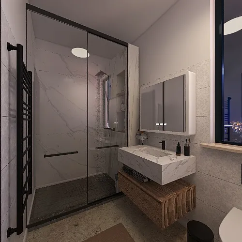 apartment wiht garden 3d design renderings