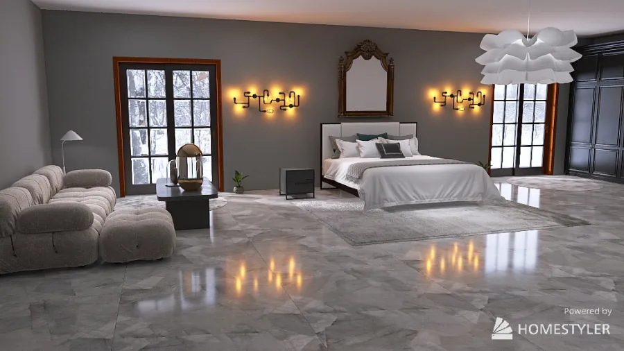 Bedroom ✨🛌 3d design renderings