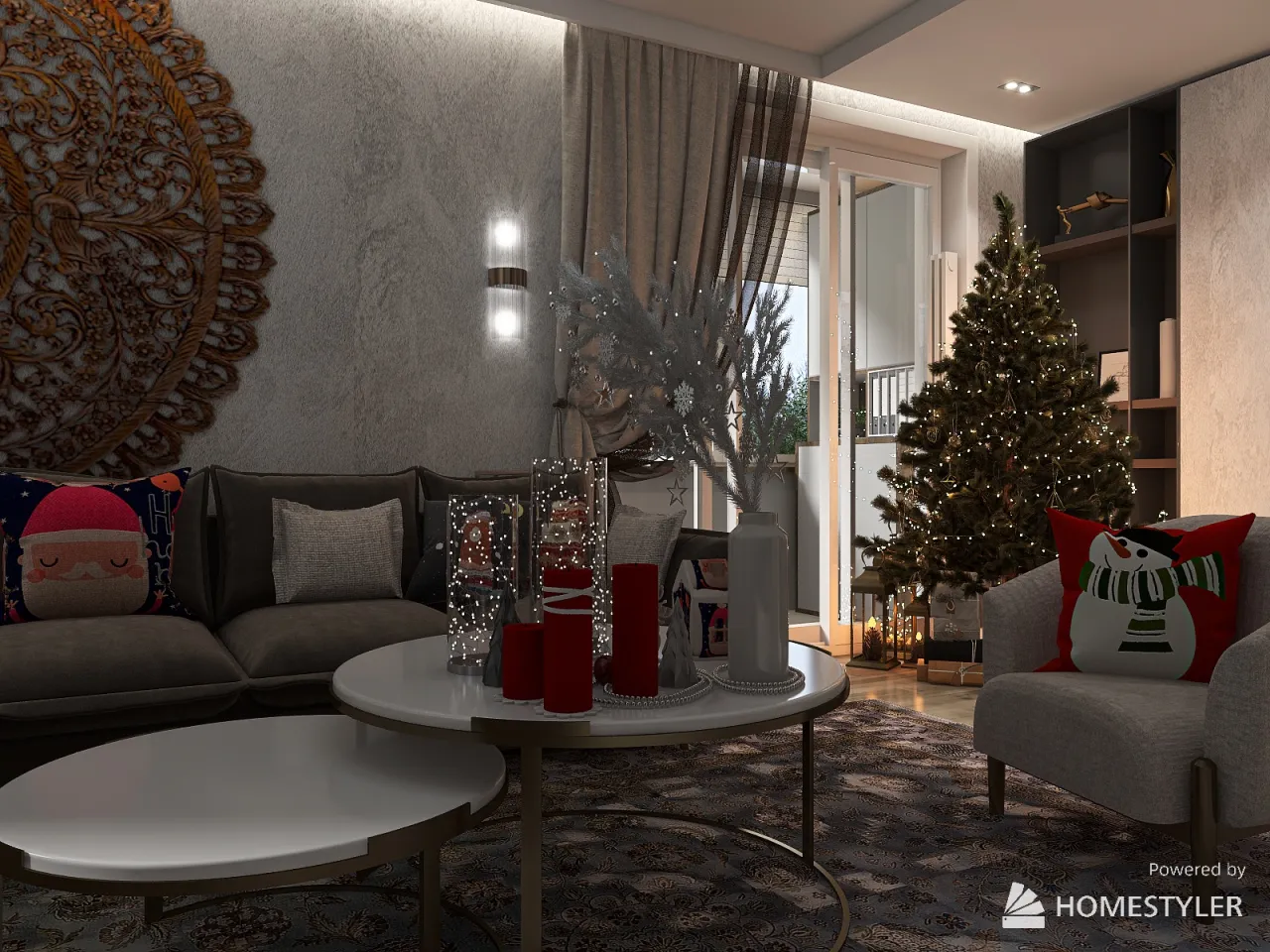 LivingRoom 3d design renderings