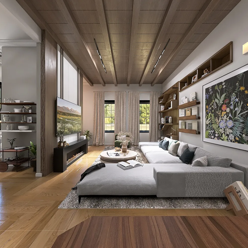 LivingRoom 3d design renderings