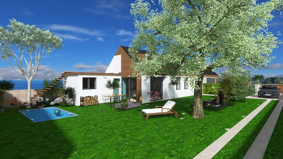 Enjoy house - 2K 3d design renderings