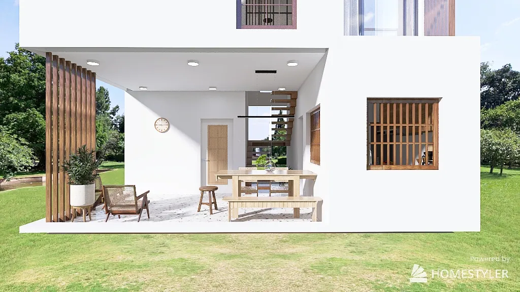 Koong's House 3d design renderings