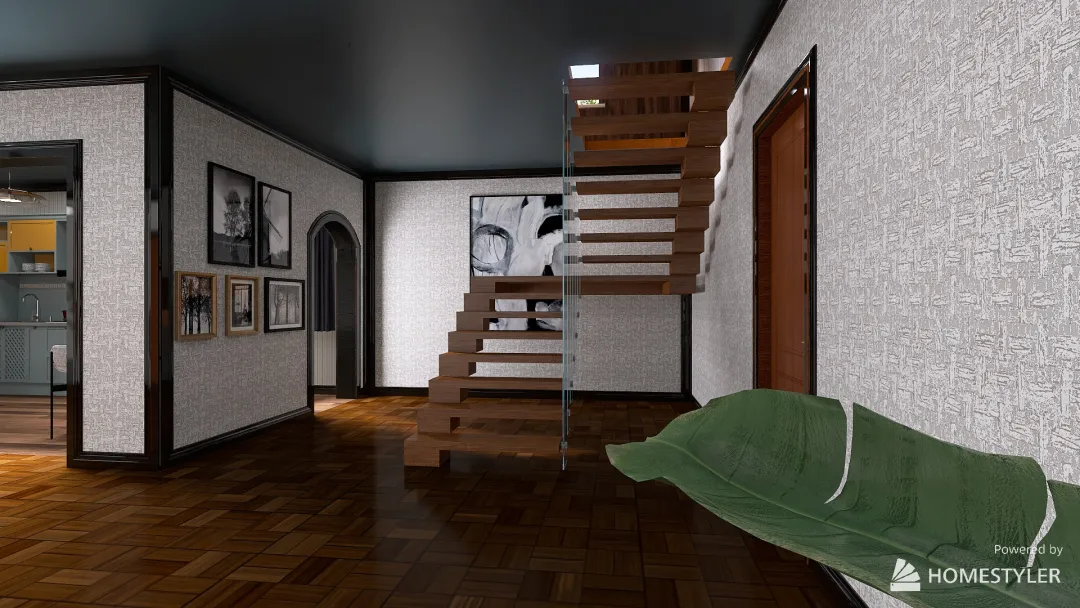 Cole Reid: Modern 2 Story House 3d design renderings