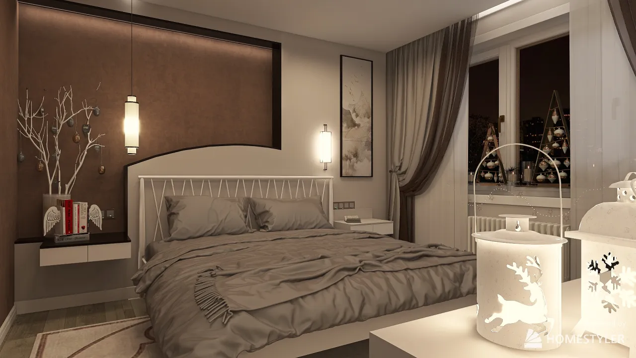 Bedroom 3d design renderings