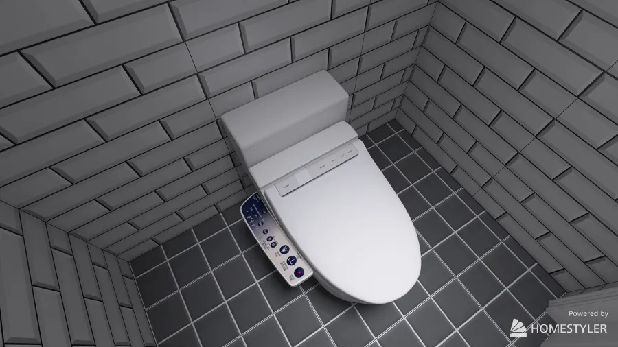 Toilet Room 1 3d design renderings