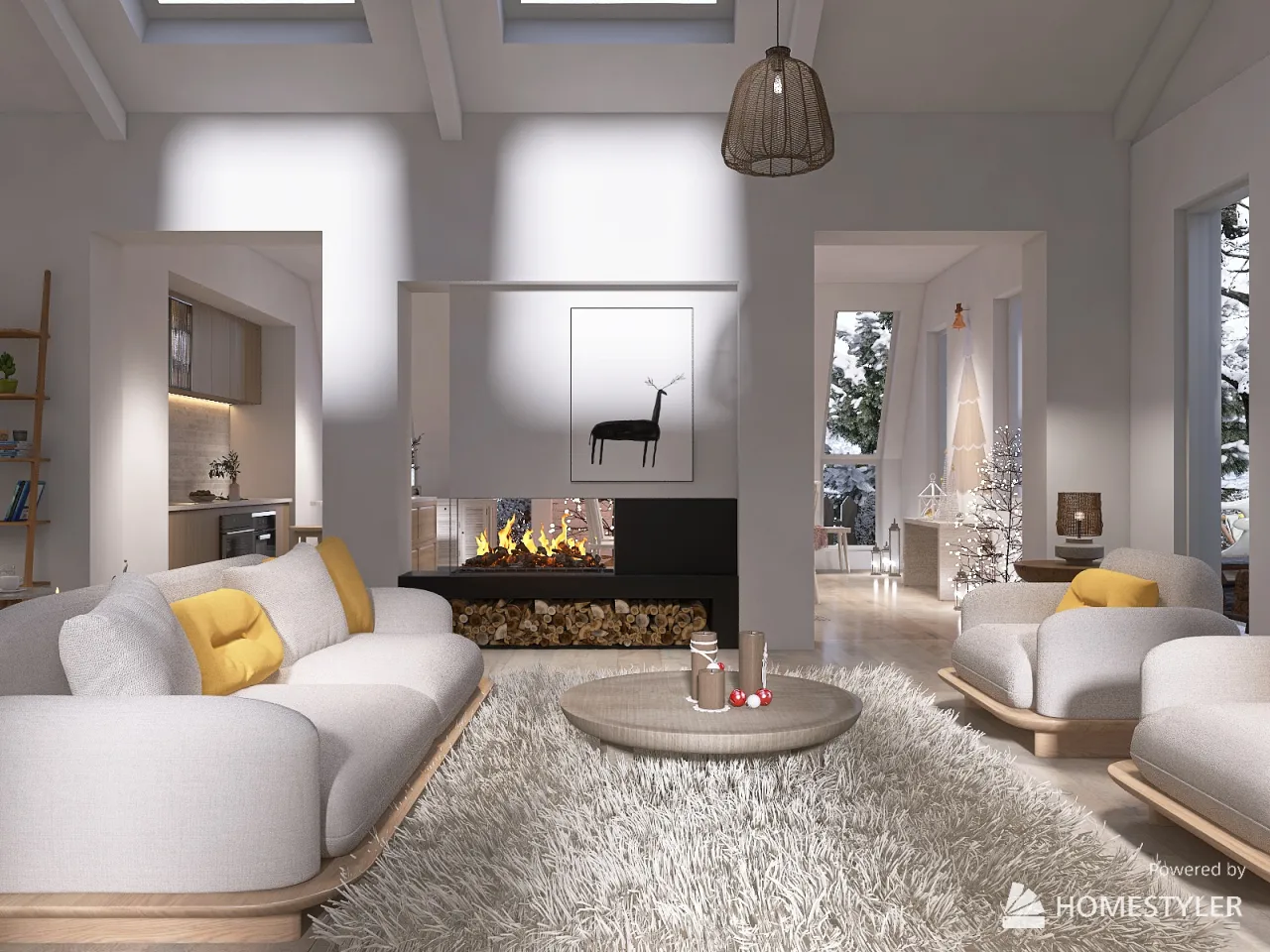 LivingRoom 3d design renderings