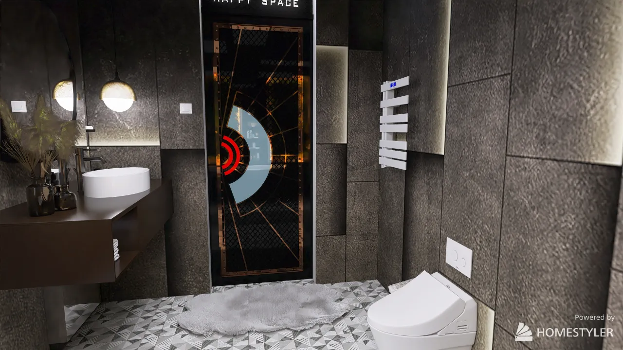 Bathroom 3d design renderings