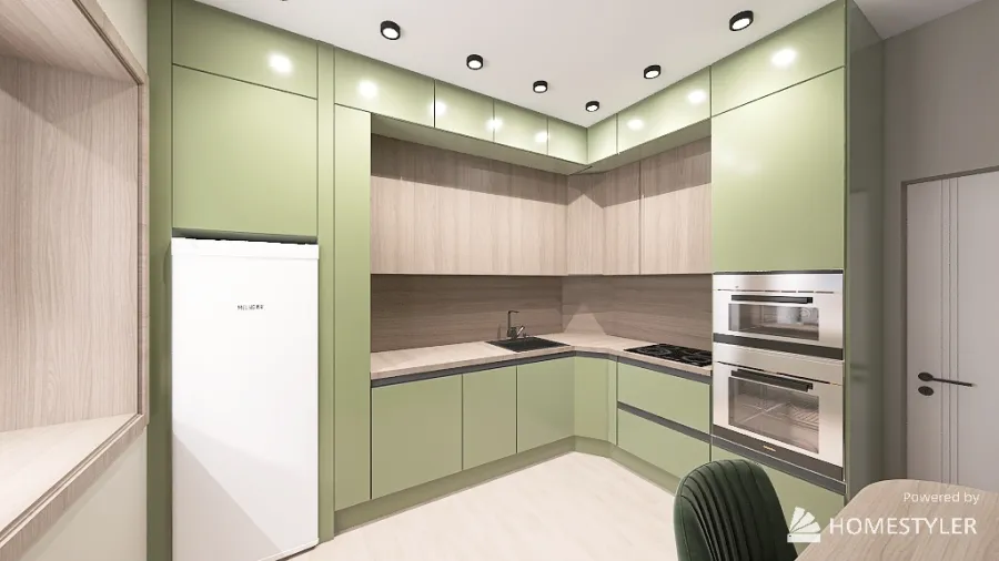 Дизайн кухни 3d design renderings