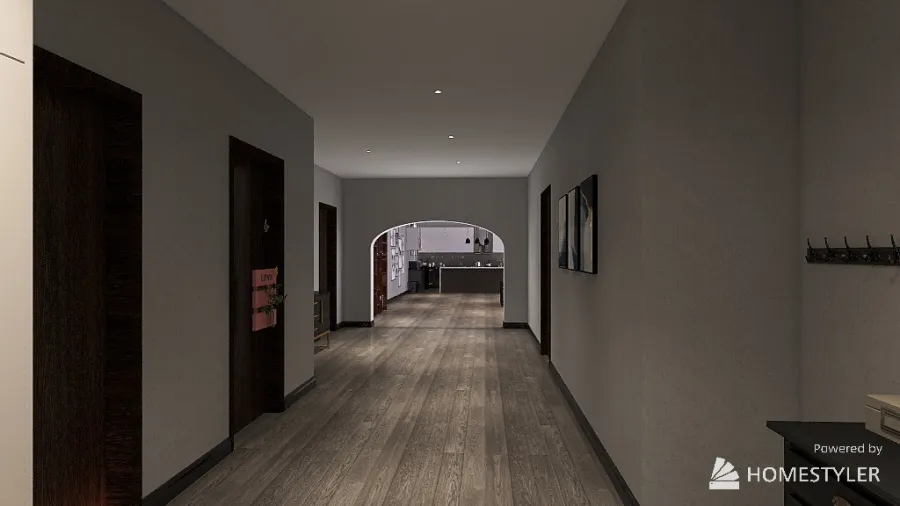 "Entrance" 3d design renderings
