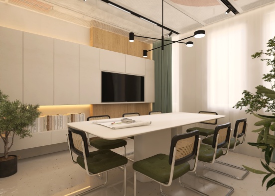Office Space In DUBAI Design Rendering