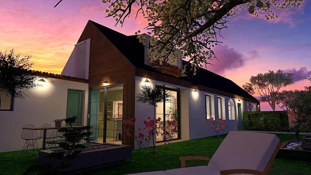 Complete RoofB 3d design renderings