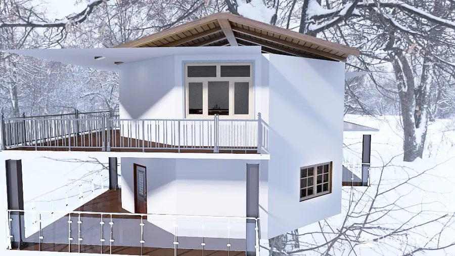 Ma Ski House 3d design renderings