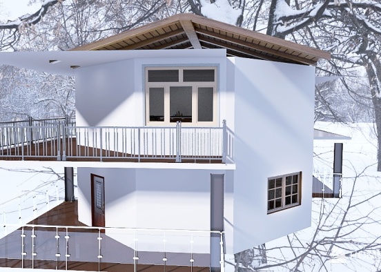 Ma Ski House Design Rendering