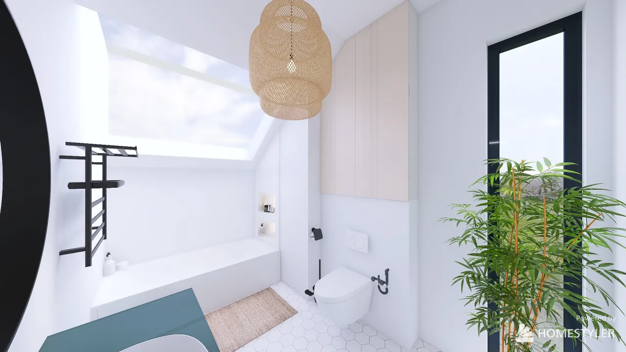 Bathroom 3d design renderings