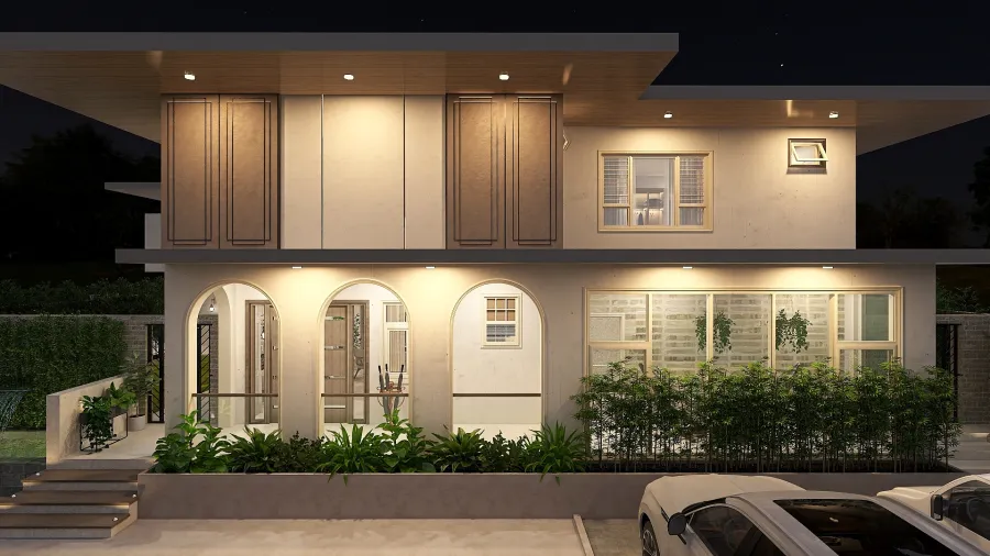 Serenity Vacation House 3d design renderings