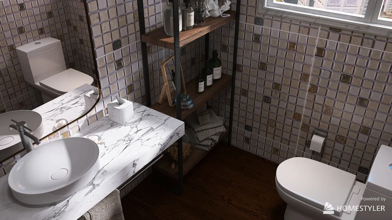 Bathroom 3d design renderings