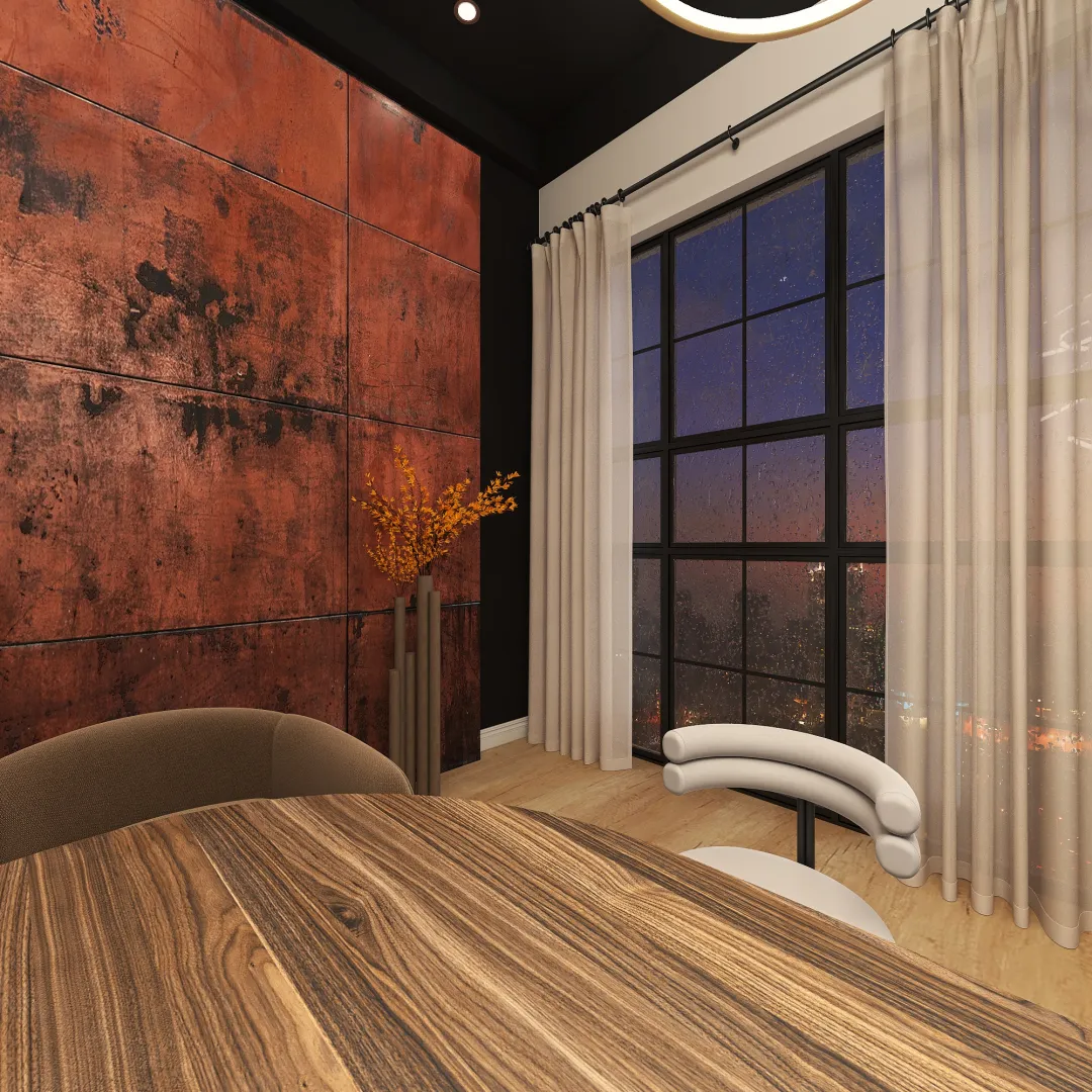 9 Rustic Gabled Roof 2-Bedroom Design 3d design renderings