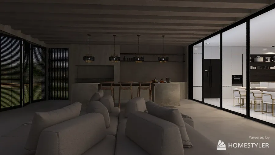 Casa Club 3d design renderings