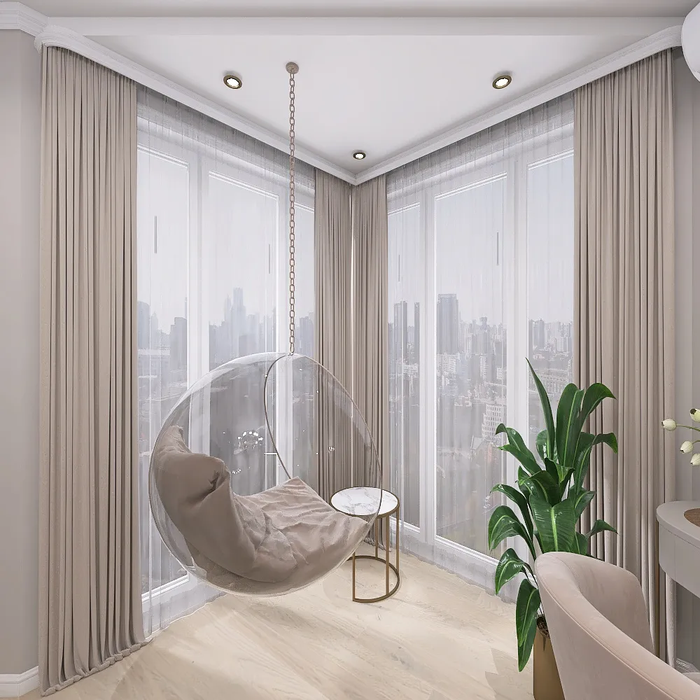 Copy of Copy of 2 комнатная квартира 3d design renderings