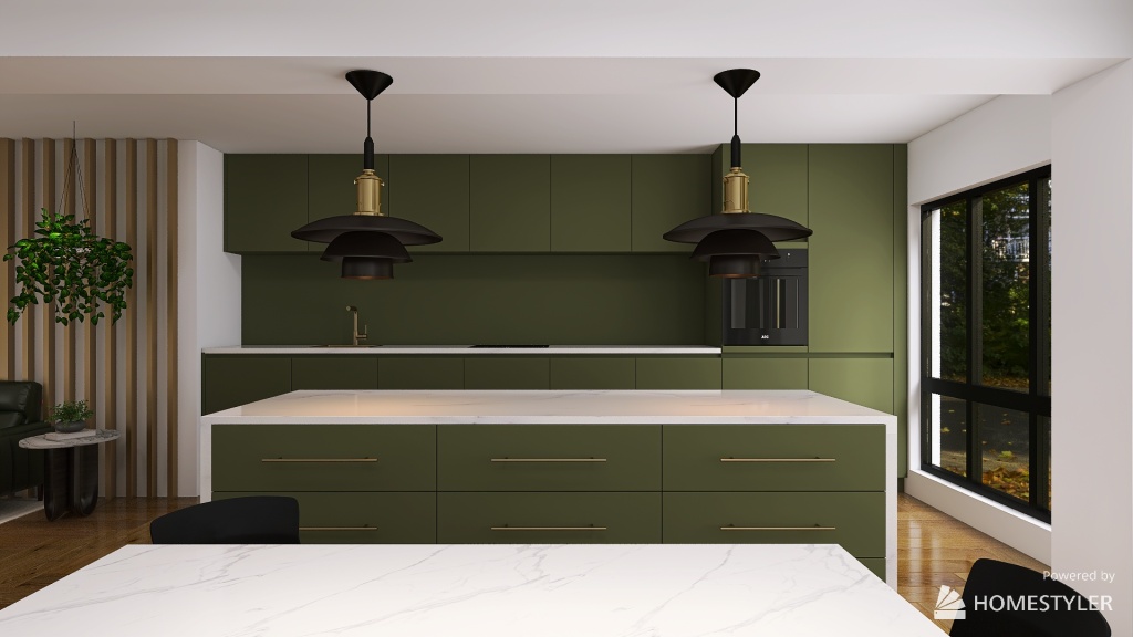 Olive house 3d design renderings