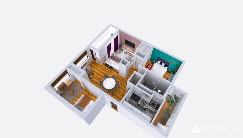 Copy of Mariam's apartment 3d design picture 84.03