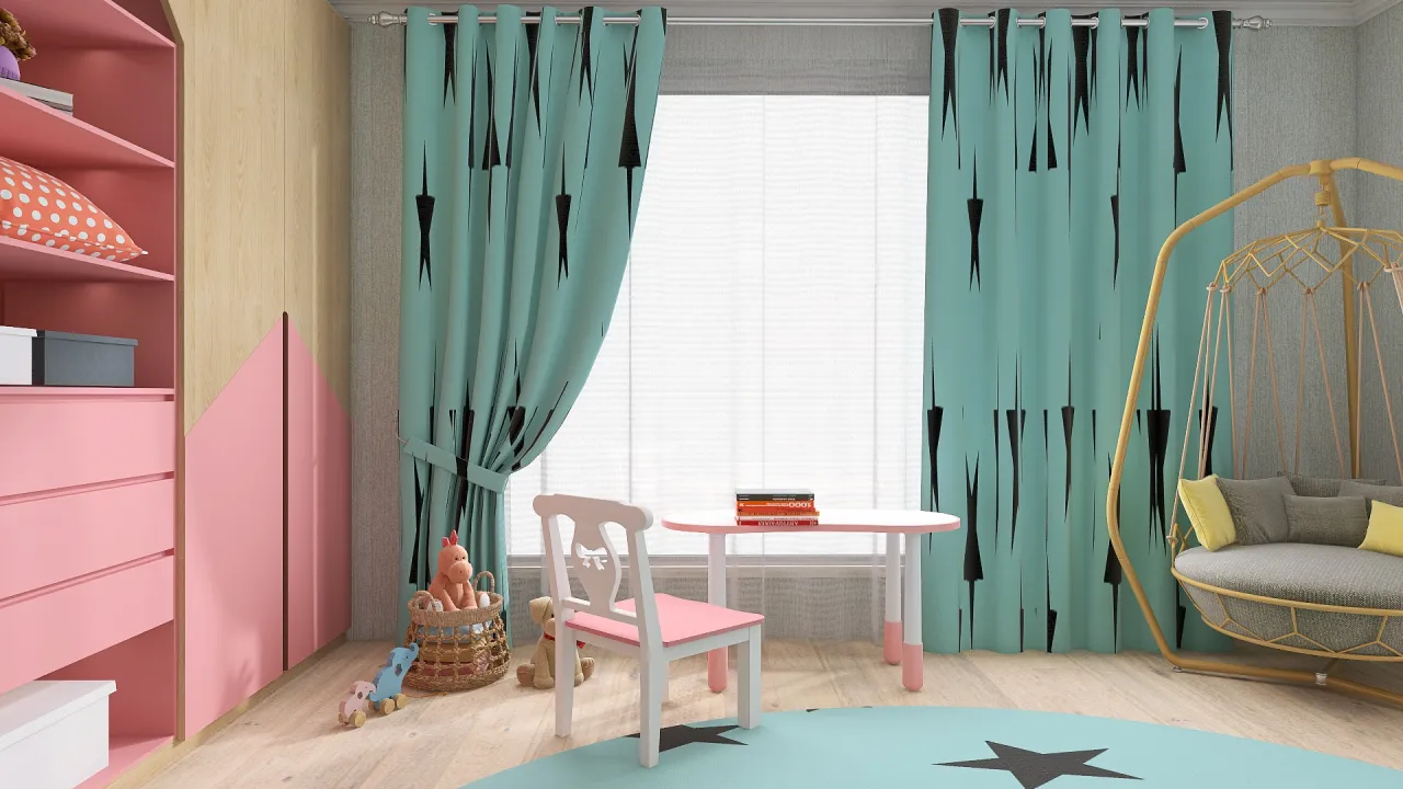 BABY ROOM 3d design renderings