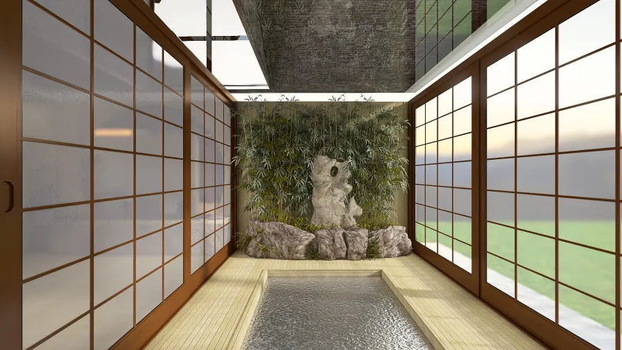 CONCURSO JAPON 3d design renderings