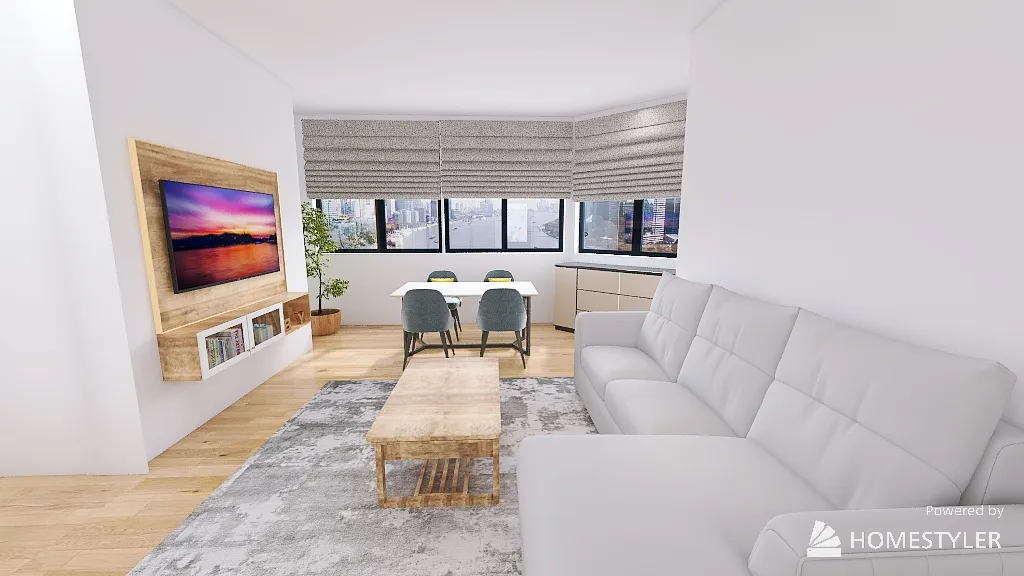 OSCAR HOUSE 3d design renderings