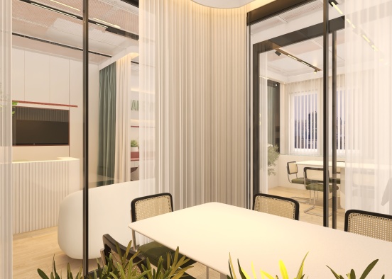Dubai Office Space Design Rendering
