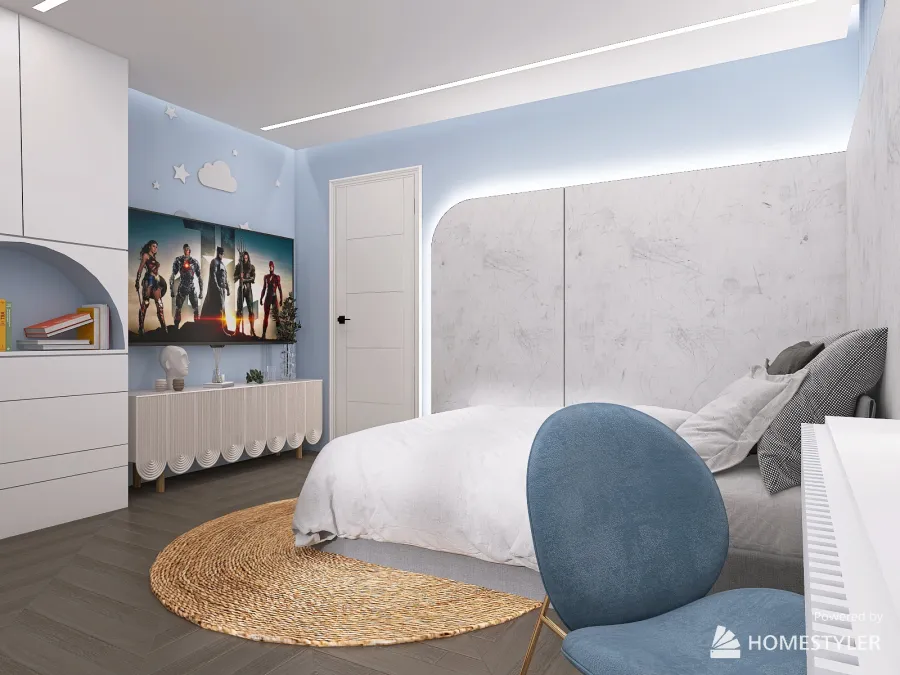 New Childreen Room 3d design renderings