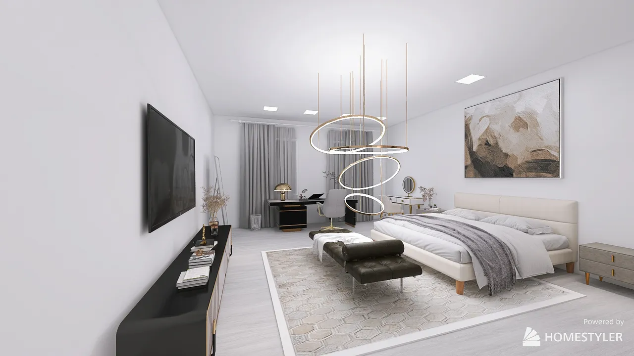 Bedroom 3d design renderings