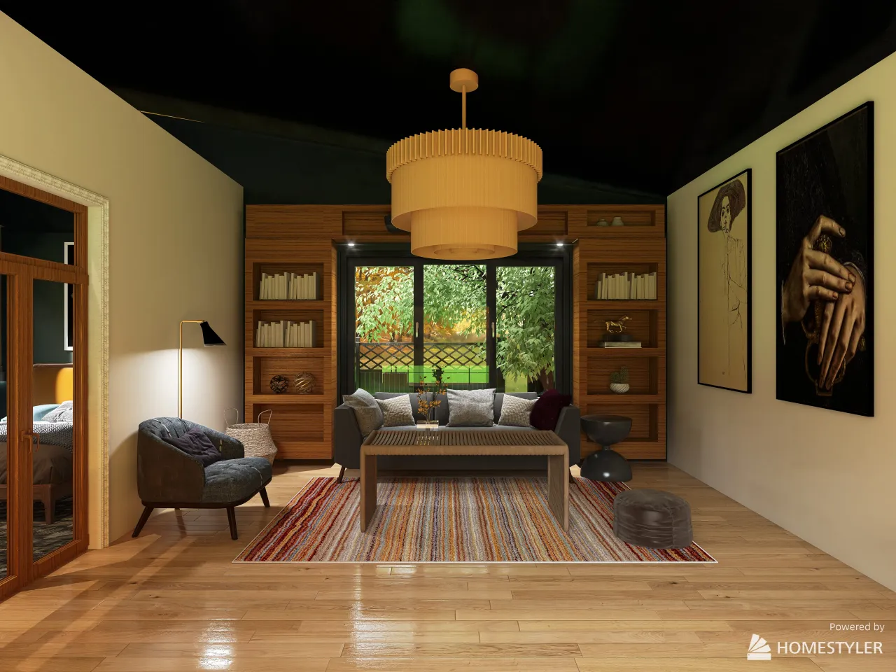 LivingRoom 3d design renderings