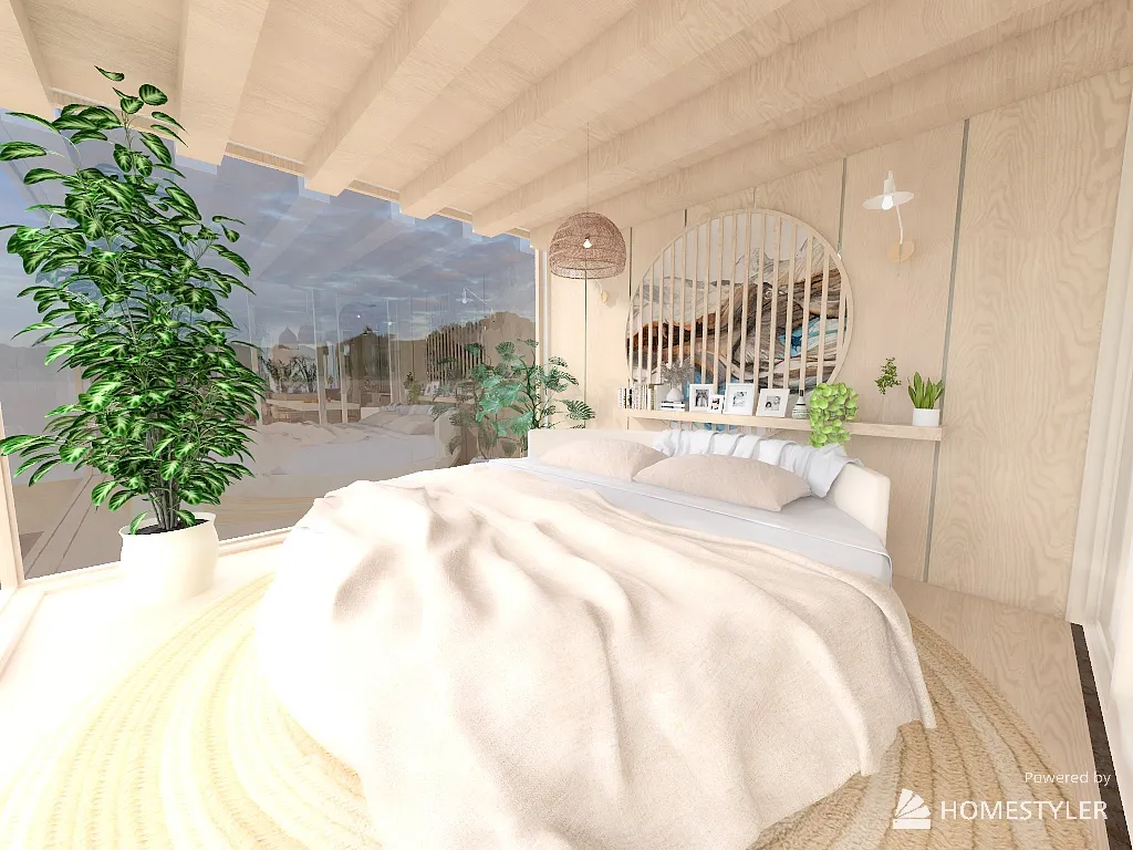 Sunny place 3d design renderings