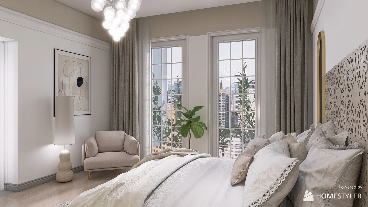 Bedroom 3d design renderings