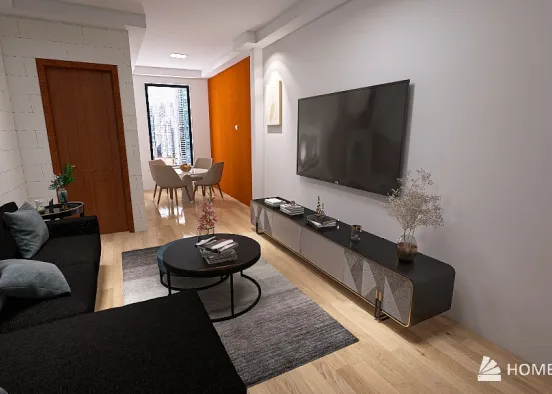 Projeto Apartamento 301 Tijuca Design Rendering