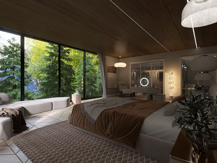 Baita - Mountain retreat 3d design renderings