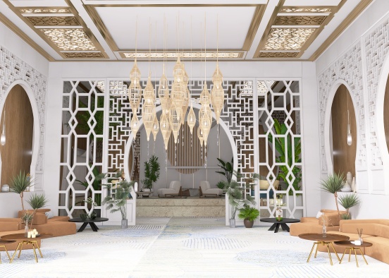 Moroccan retreat Design Rendering