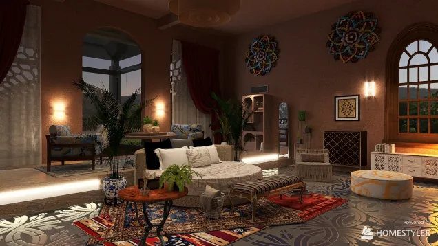 Moroccan style house