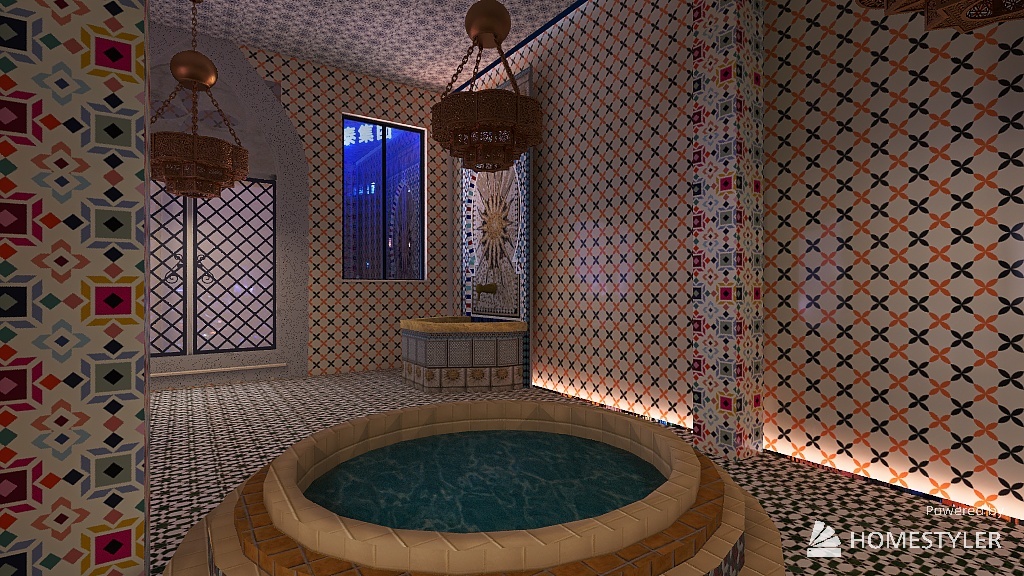 marrocos e asia 3d design renderings