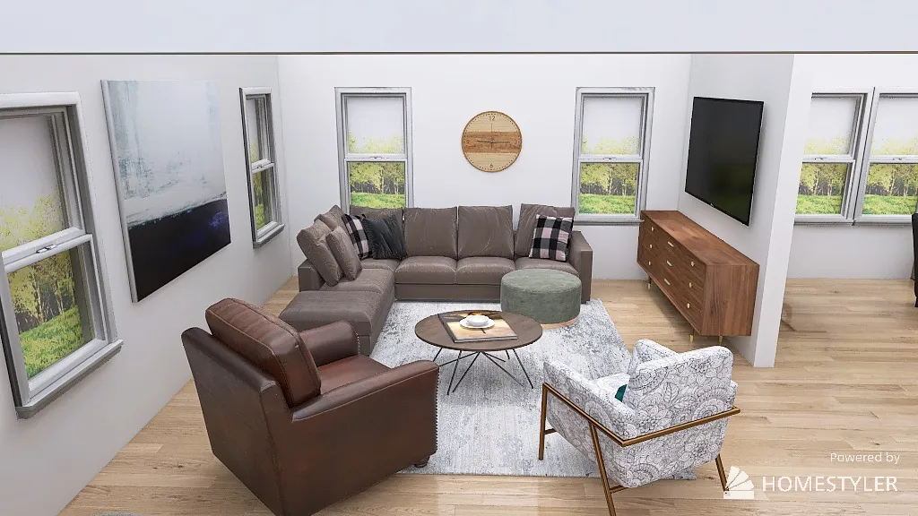 Living room 19 3d design renderings